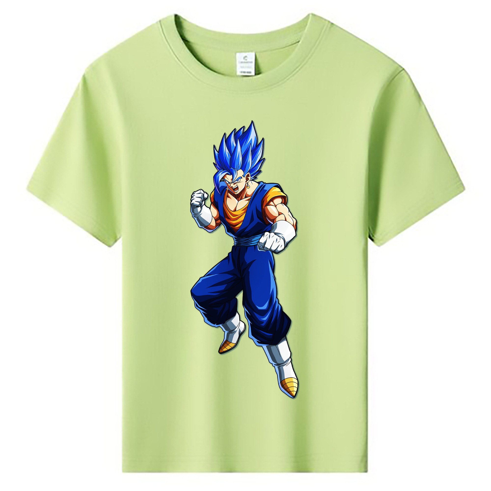 （画像用） ドラゴンボール ベジット DRAGON BALL Vegetto 綿100％キッズTシャツ（フロントプリント）